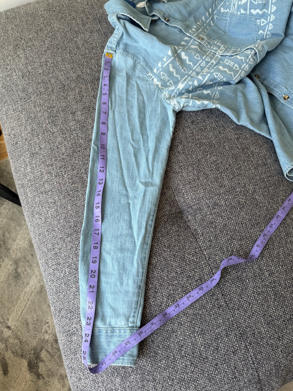 H&M Light Blue Denim Shirt - Picture 11 of 11